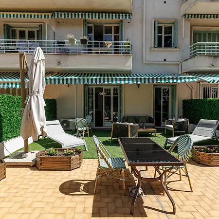 Peaceful 1 Bdr & Large Sunny Terrace - Bail Mobilite Appartement Nice