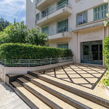 Peaceful 1 Bdr & Large Sunny Terrace - Bail Mobilite Appartement Nice